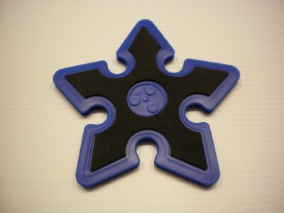 1 Single New Blue Replacement EastPoint Axe  Game Chinese Throwing Star (OEM)