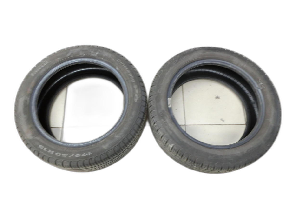 Mitsubishi Colt VI Z30 04-08 2x Reifen Sommerreifen Pirelli 195/50R15 82V 6.0-7.1mm  - Bild 1