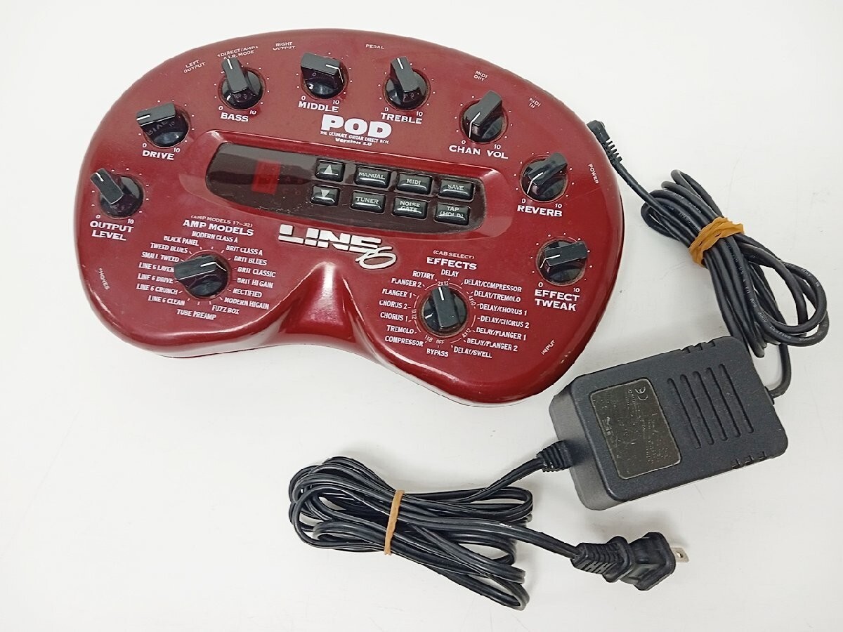 【セット販売】LINE6 POD version 2.0 専用フットスイッチ Amazon | Line 6 2ボタン・フットスイッチコントローラー FBV2