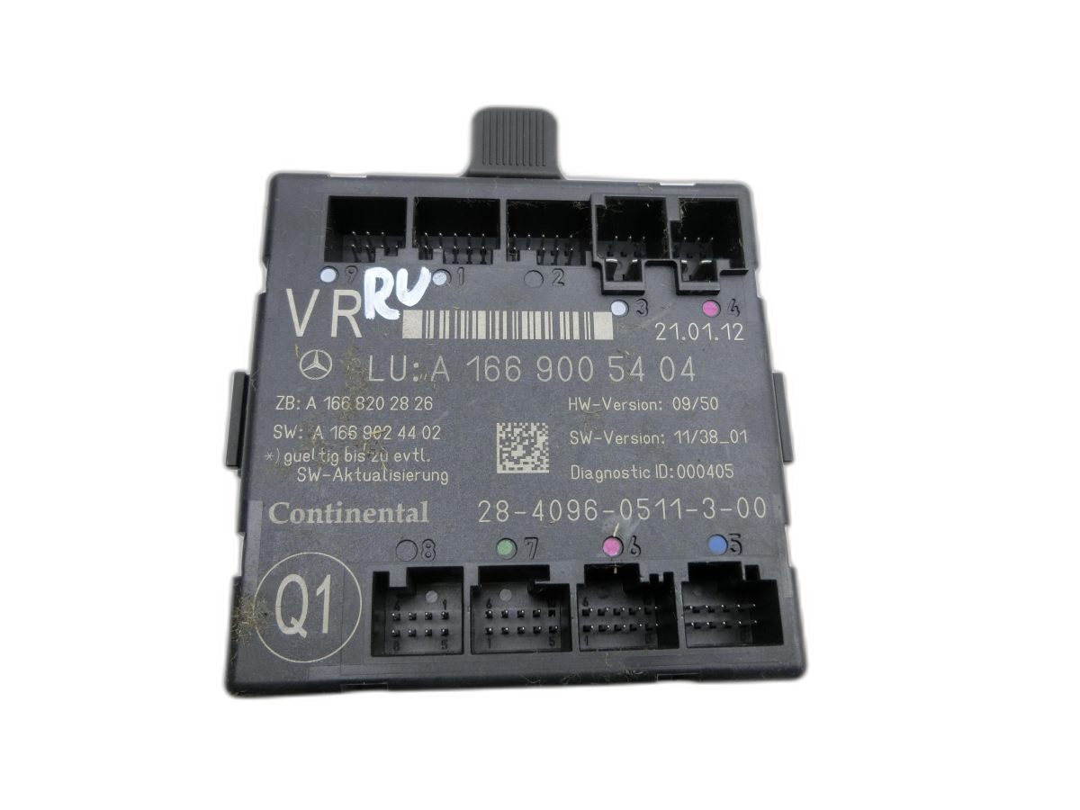 Mercedes W166 ML 350 11-15 Steuergerät SG Türsteuergerät Rechts Vorne  - Bild 1