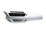 Citroen C3 II SC 09-13 Luftdusche Luftdüse Mitte Einbaurahmen für Mittelkonsole Armaturenbrett Citroen C3 II SC... Vorschau 1