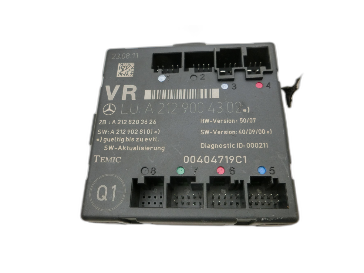 Unidad de control puerta derecha delante para Mercedes W204 S204 C180 11-14 - Bild 1