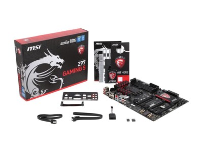 MSI Z97 GAMING 5 MS-7917 Socket 1150 Intel Z97 HDMI SATA 6Gb/s ATX Motherboard