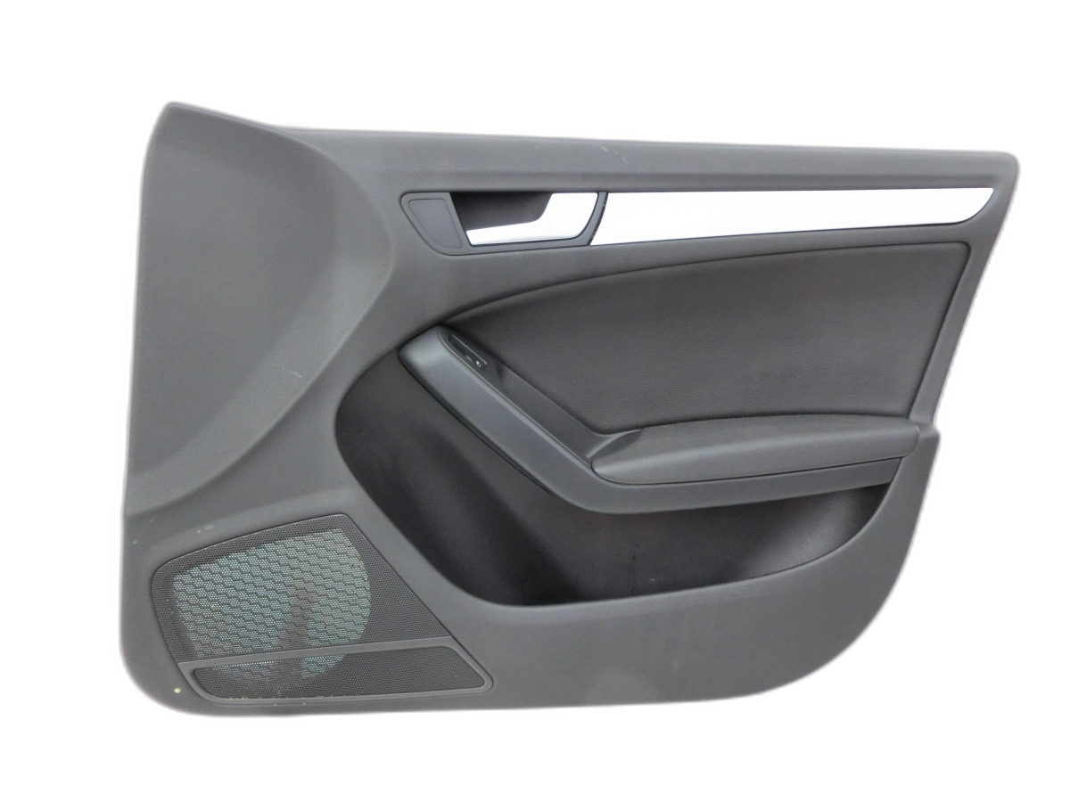 Audi A5 8TA 07-11 5T Türverkleidung Türpappe Rechts Vorne K-Leder Soul Schwarz WFA  - Bild 1