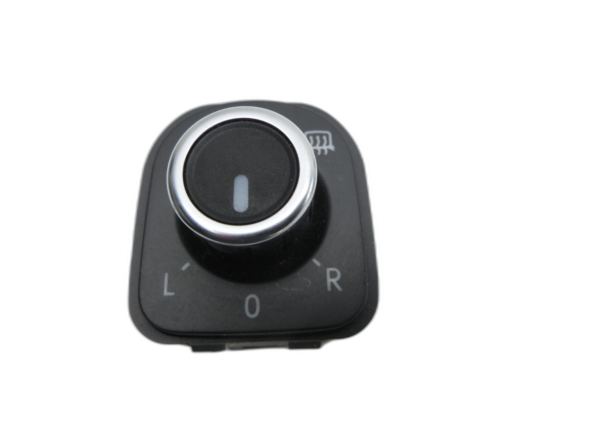 VW Golf 6 VI 5K 08-12 Spiegelverstellung Aussenspiegel Schalter Links Vorne - Bild 1