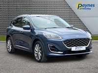 2023 Ford Kuga Vignale 5 Dr 2.5L fHEV 190ps AUTO in Chrome Blue LOW MILES