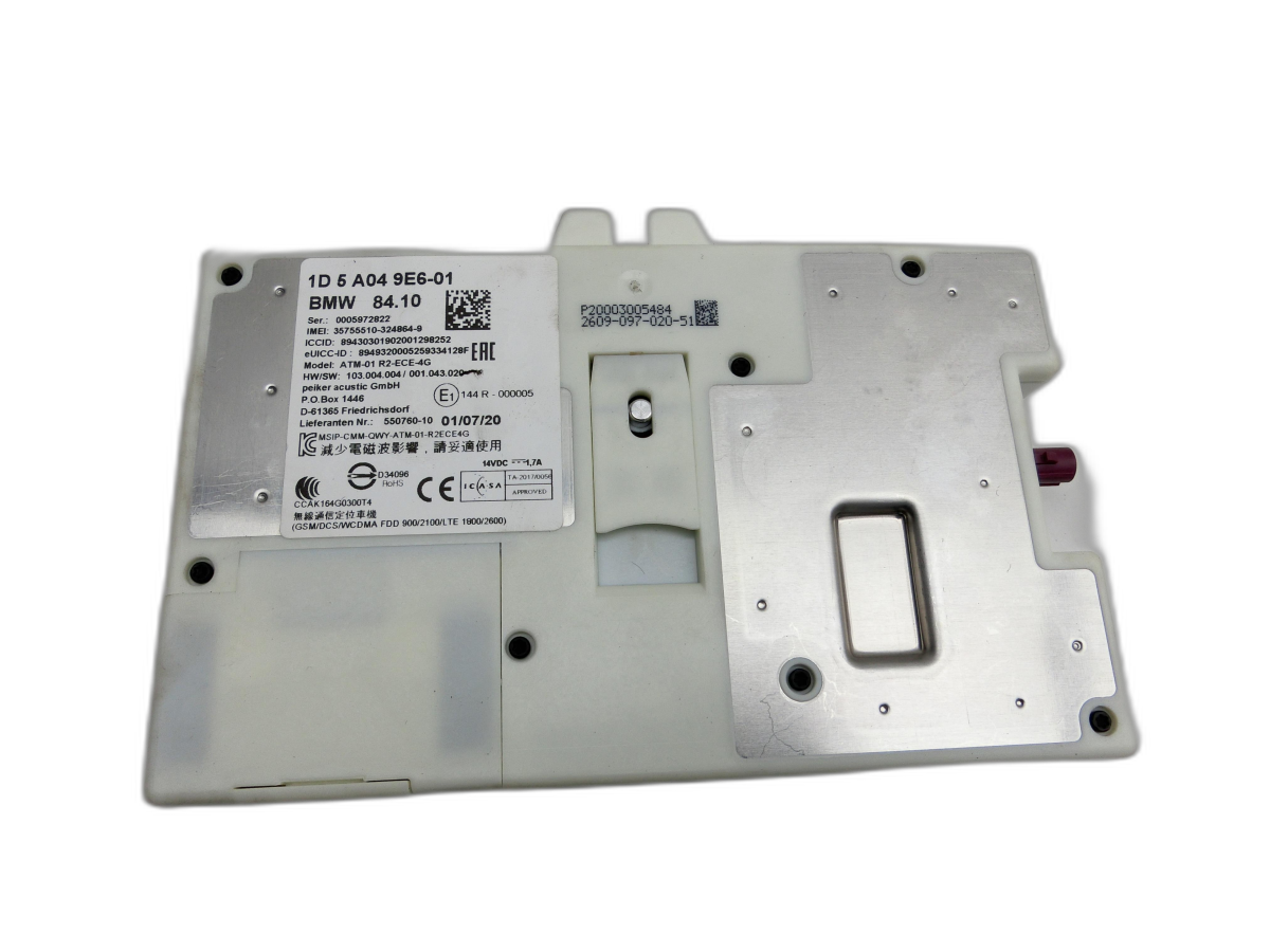 BMW X1 F48 x25e LCI 17-22  modul unit Steuergerät ATM-01 R2-ECE-4G  - Bild 1