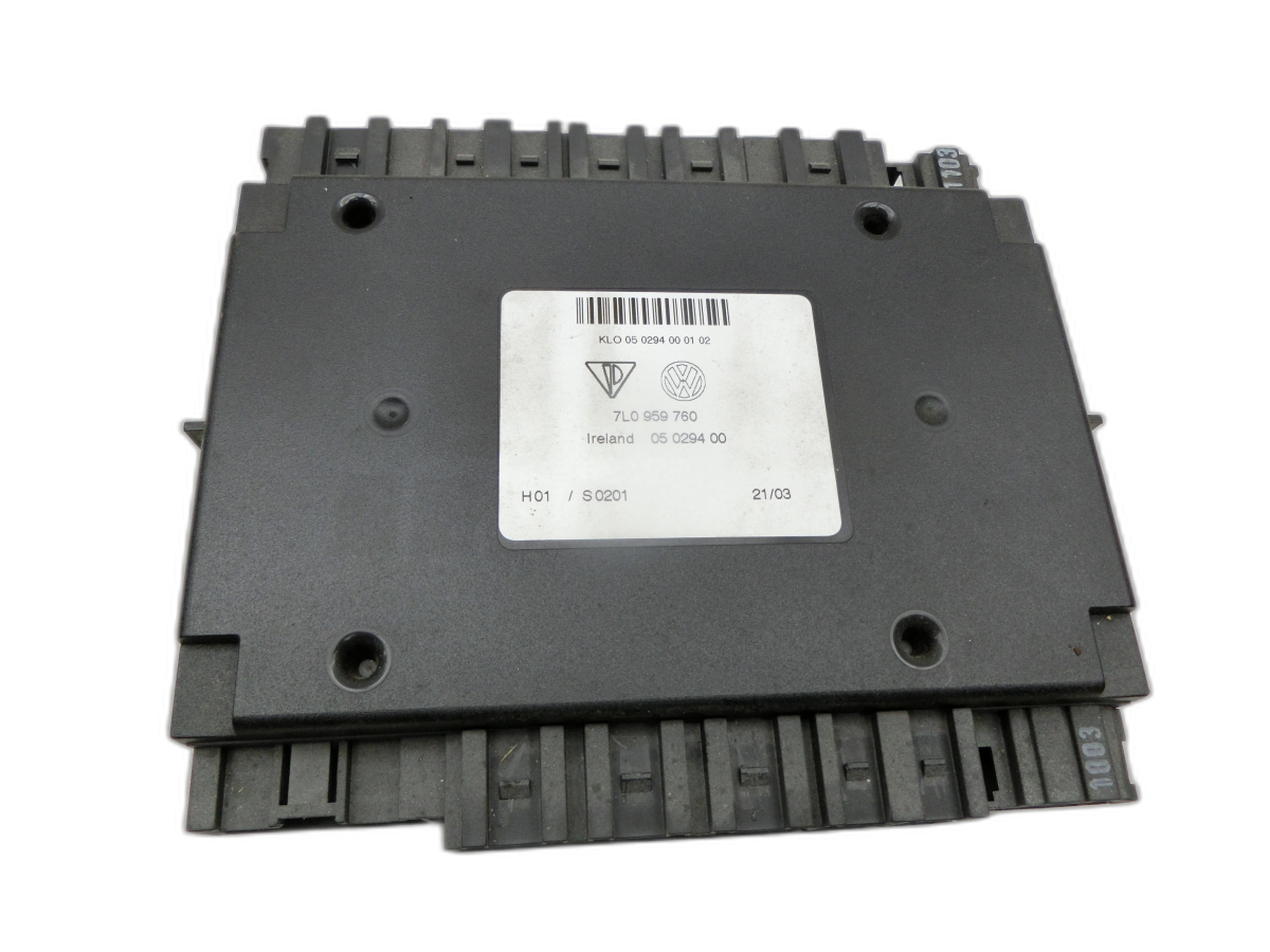 VW Touareg 7L 02-06 Steuergerät ECU Modul SG f. Beifahrersitz Rechts Vorne  - Bild 1
