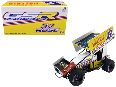 ACME Winged Sprint Car #6 Rose ''Waltrip Brewing Co.'' 2024 1/18 Model A1824014