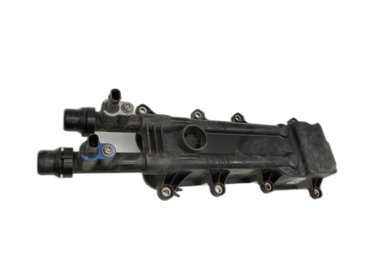 Audi A6 C8 4A 18-23 Hybrid TFSI 2,0 185KW Thermostat Flansch Thermostatgehäuse  - Bild 1