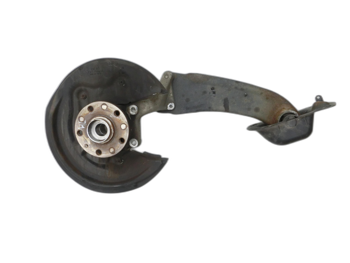 VW Tiguan 5N 07-11  TDI 2,0 125KW 4WD Achsschenkel Radnabe mit ABS Links Hinten - Bild 1