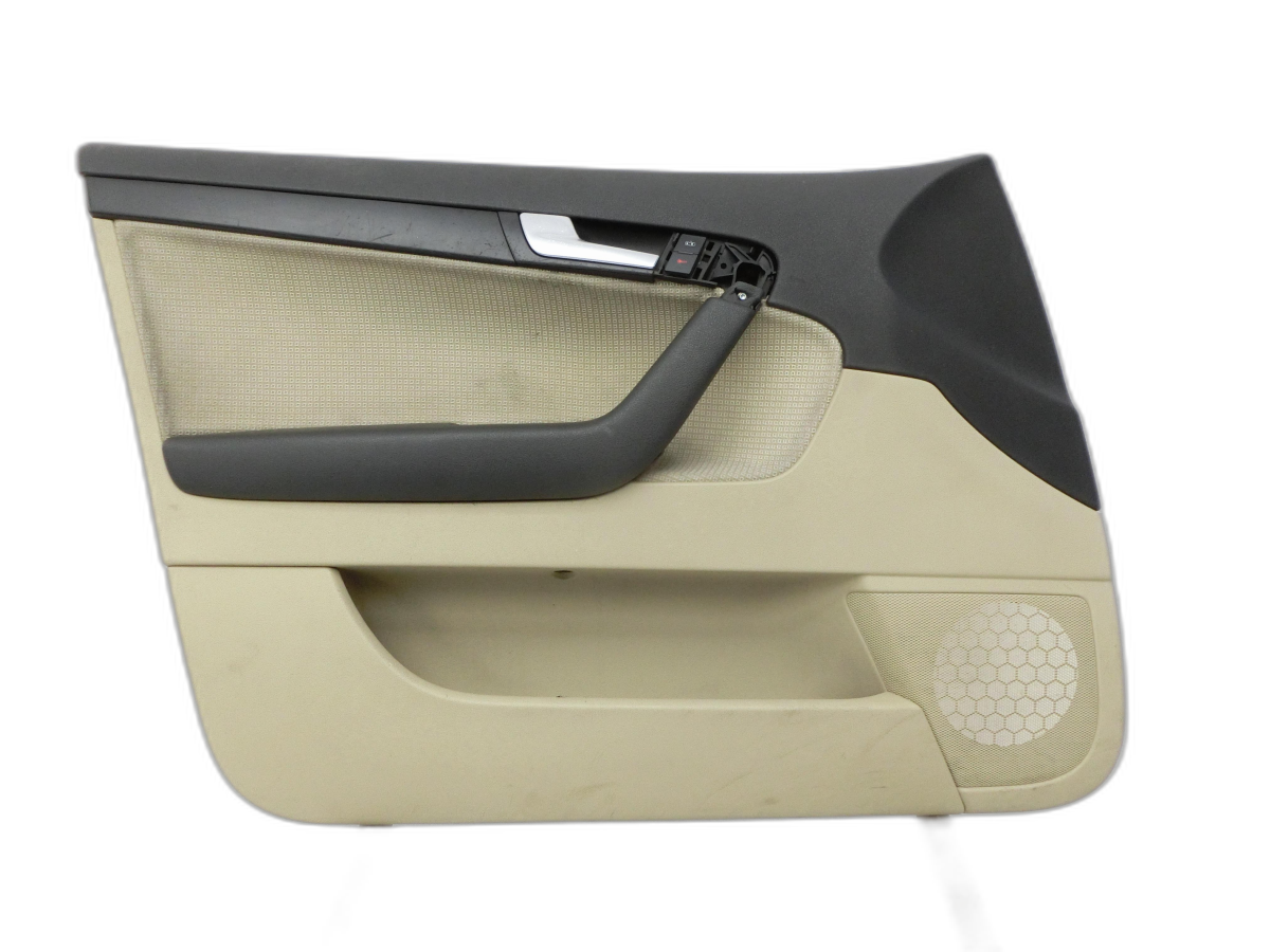 Audi A3 8P 04-08 5T Türverkleidung Türpappe Links Vorne Torrone Beige  - Bild 1