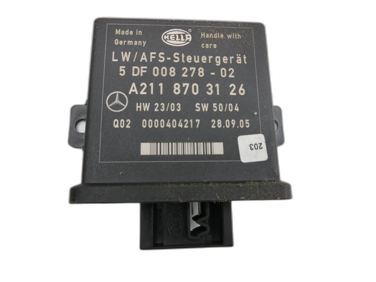Centralina / Apparecchio controllo ECU modulo LW AFS per Mercedes S211 W211 E320 02-06 - Bild 1