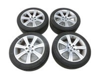 Jaguar XF X250 08-11 4 x Kompletträder Aluminiumfelge Winterreifen 245/45R18 5X108 Jaguar XF X250 08-11 08.12.2010... Vorschau 1