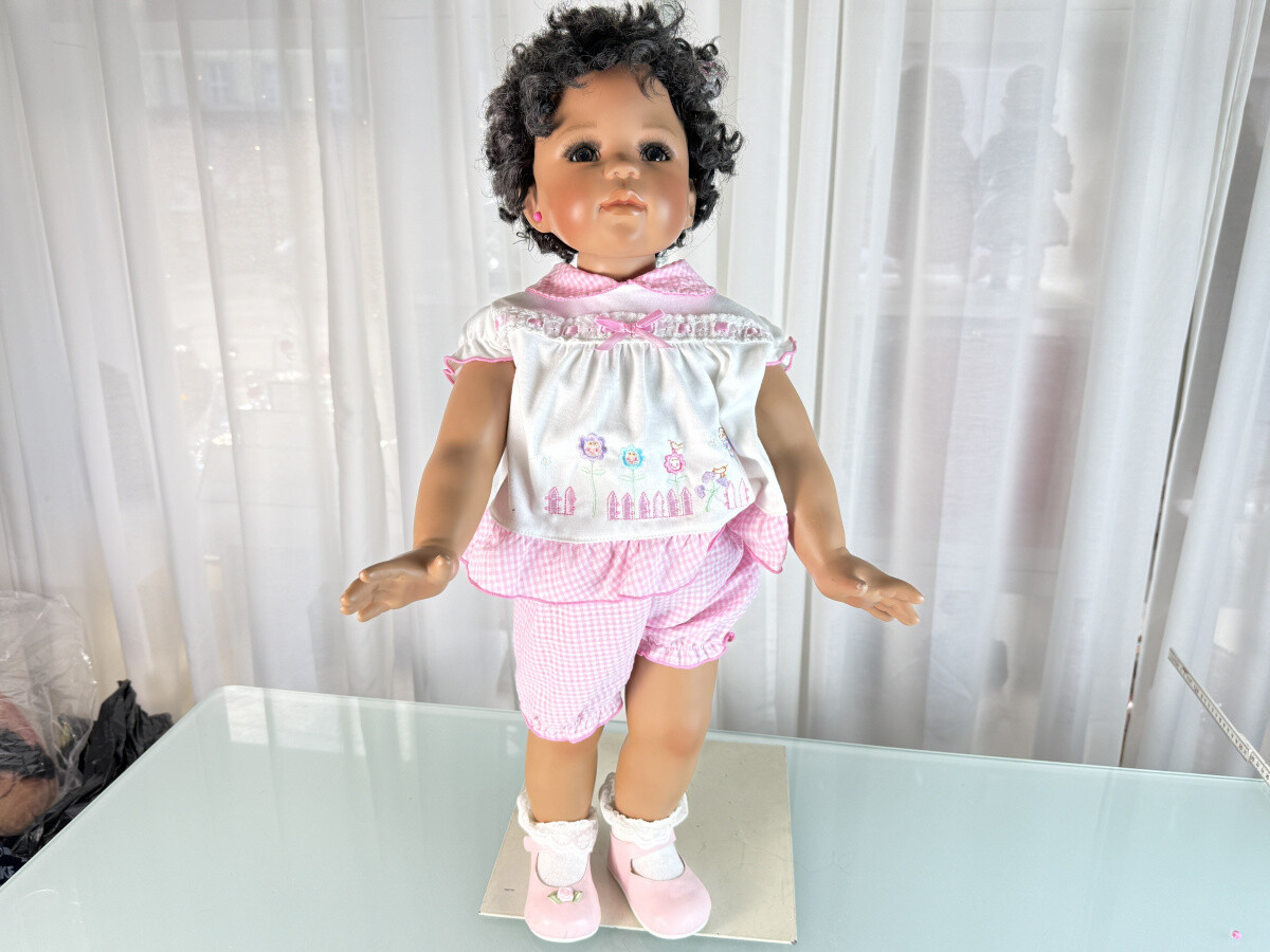 POUPÉE D'ARTISTE POUPÉE Monika Levenig poupée en porcelaine 68 cm