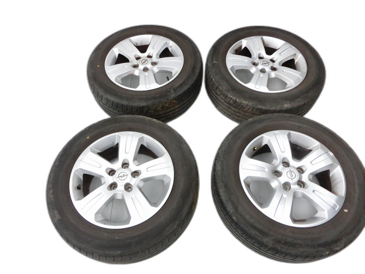 Opel Antara 07-11 4 x Kompletträder Aluminiumfelge Sommerreifen 235/60R17 5X115  - Bild 1