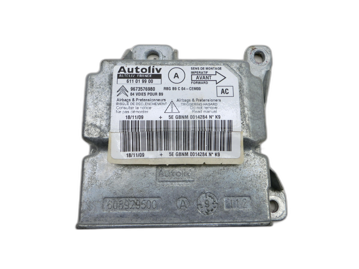 Peugeot Partner II 08-12 Airbag Steuergerät Airbagsteuergerät  - Bild 1
