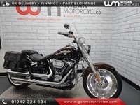 HARLEY DAVIDSON FLFBS FATBOY 114 1868, 20 REG 11400 MILES, FULL HISTORY, LUGG...