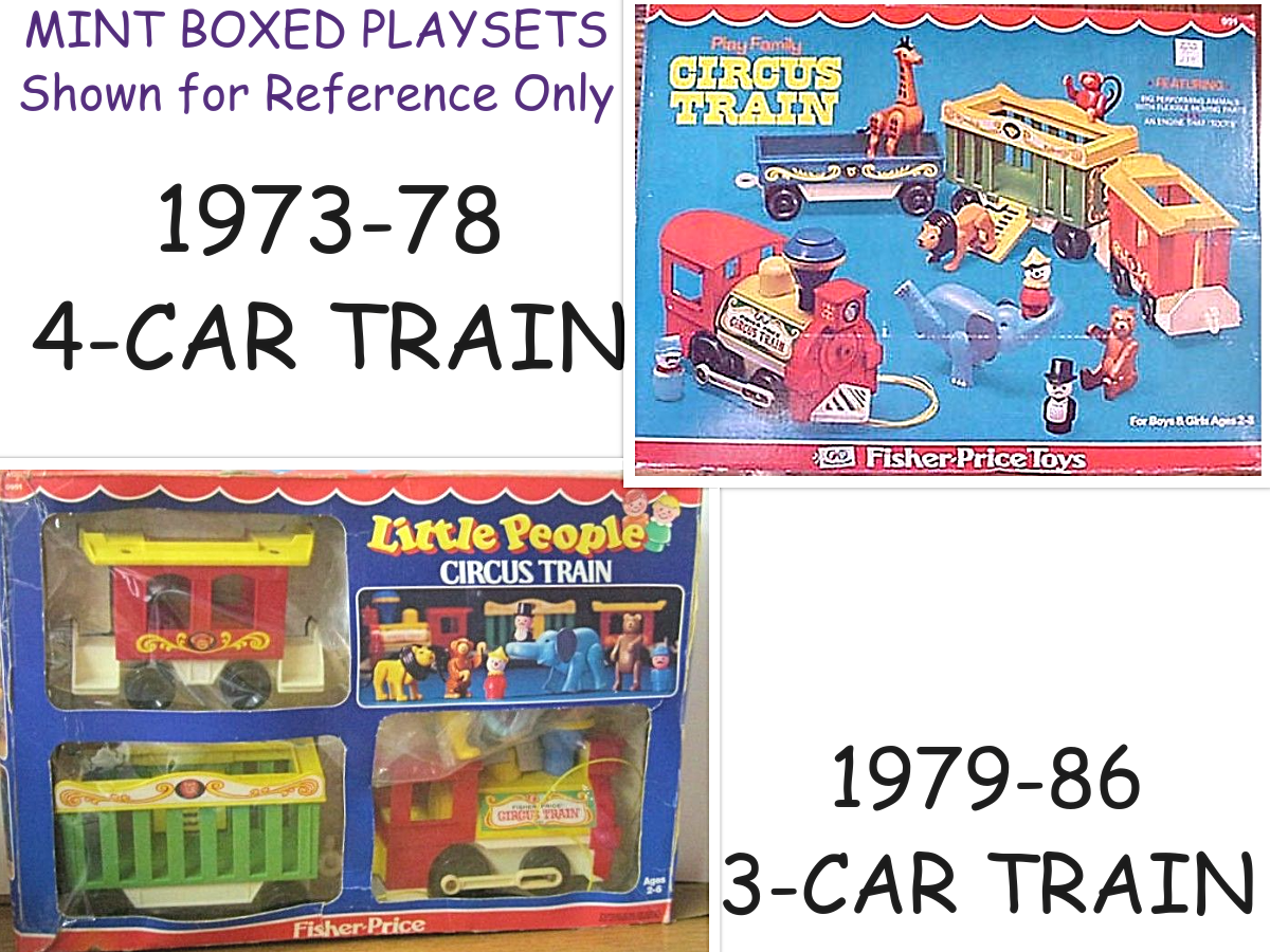 Fisher price circus train 1973 hotsell