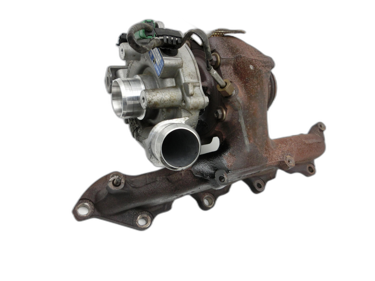 Ford S-Max 15-19 HDi 2,0 132KW DW10F Turbolader Turbo Abgasturbolader mit Abgaskrümmer  - Bild 1