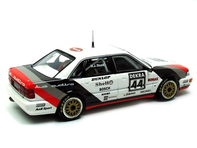 AUDI V8 QUATTRO 44 TEAM SMS CHAMPION 1990 HANS JOACHIM STUCK 1/43