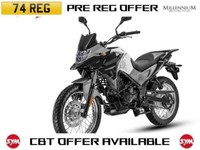 SYM NHT 125 LEARNER LEGAL ADVENTURE BIKE CROSSOVER ENDURO STYLE 125CC MOTORCY...