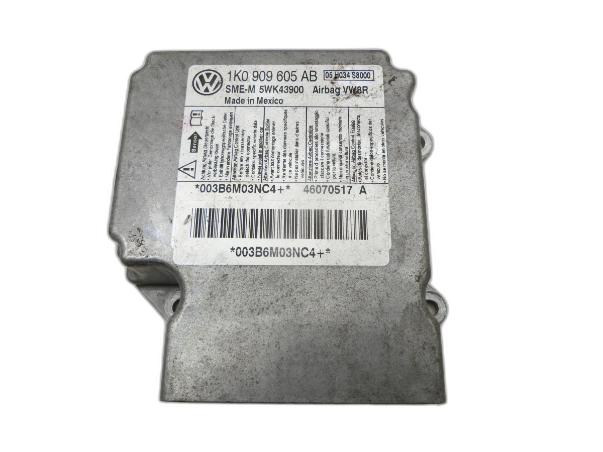 Bolsa de aire Unidad control del airbag para VW Golf 5 V Variant 1K5 03-09 - Bild 1