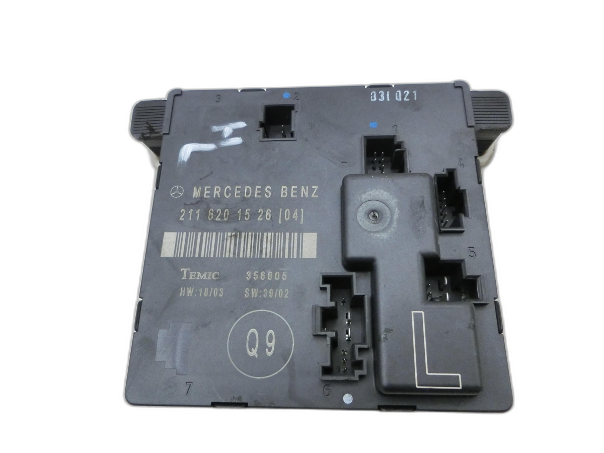Mercedes S211 W211 E270 02-06 Steuergeraet SG Türsteuergerät Links Hinten  - Bild 1