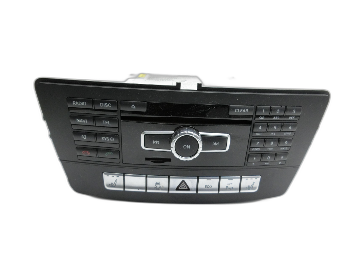 Mercedes W166 ML 350 11-15 Autoradio CD-Radio Head Unit High Single  - Bild 1