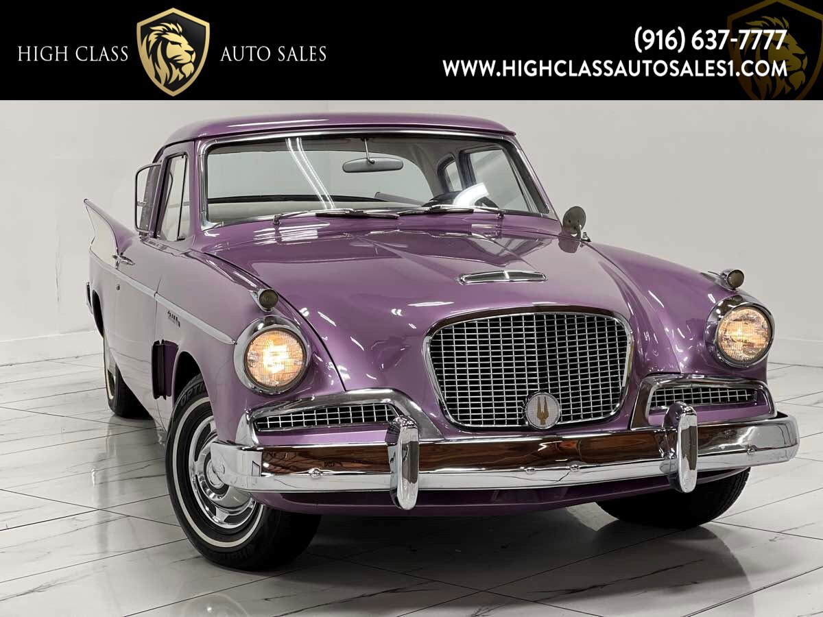 1958 Studebaker Silver Hawk  59229 Miles Purple  4.7L 8 Cylinders Manual