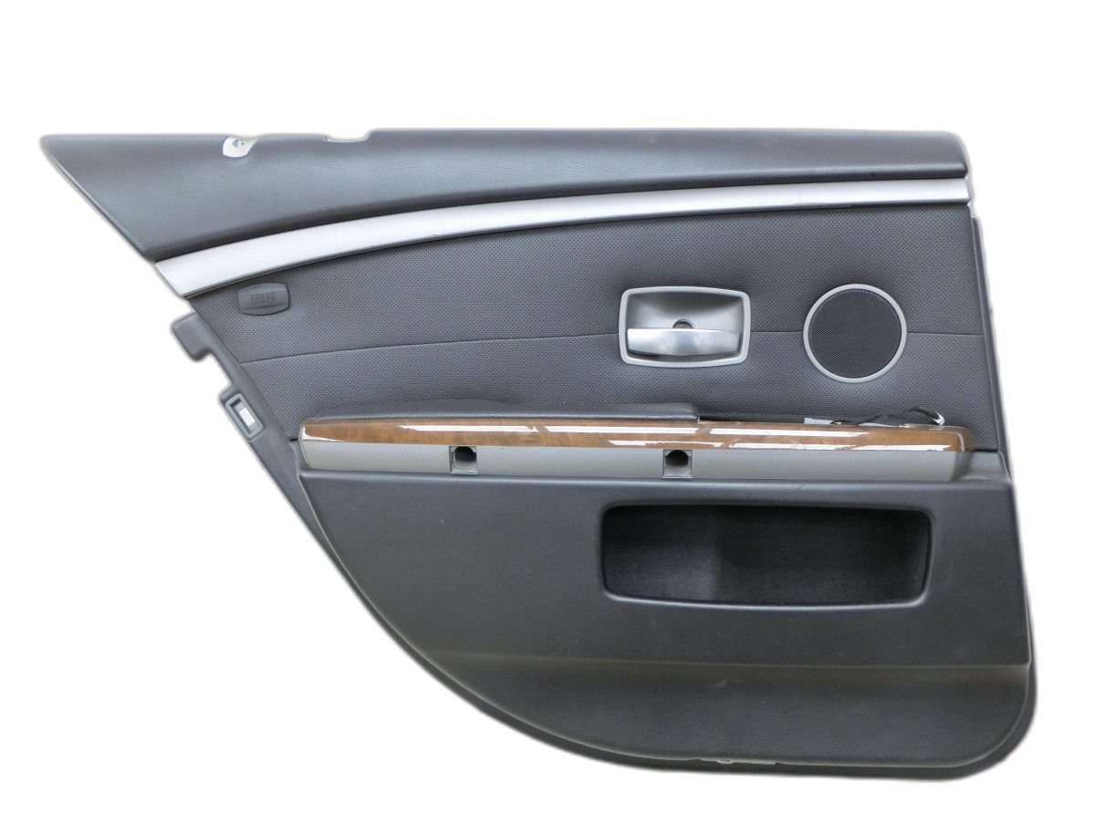 BMW 7er E65 730d 02-05 Stufenheck Türverkleidung Türpappe Links Hinten SRS  - Bild 1