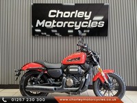 QJ MOTOR SRV125 **LEARNER LEGAL CRUISER**