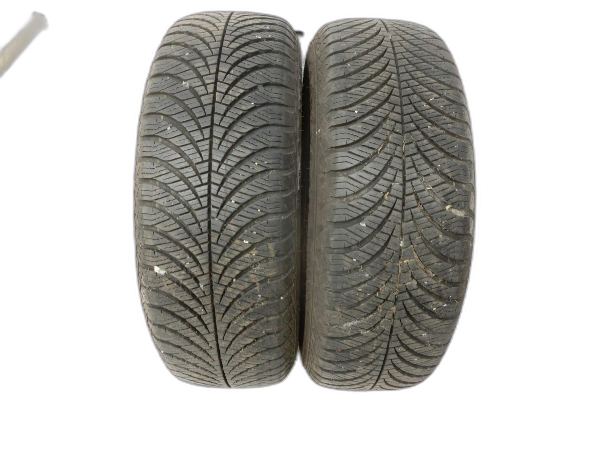VW Golf 5 V 1K 03-08 2x Reifen Ganzjahresreifen Goodyear 195/65R15 91H 7.9mm  - Bild 1