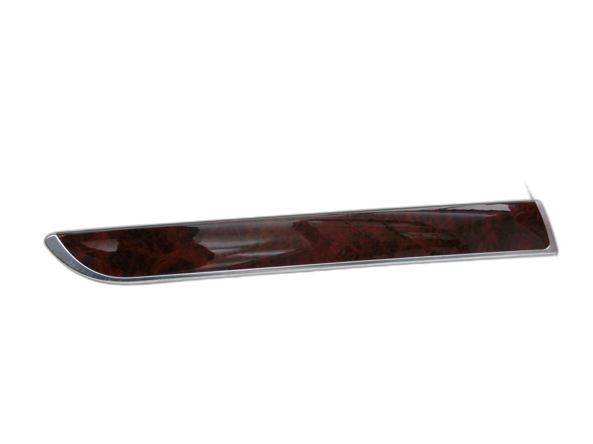 Audi A6 4F C6 05-08 Lim Türleiste Links Hinten Innen Holzdekor Schwarz    - Bild 1