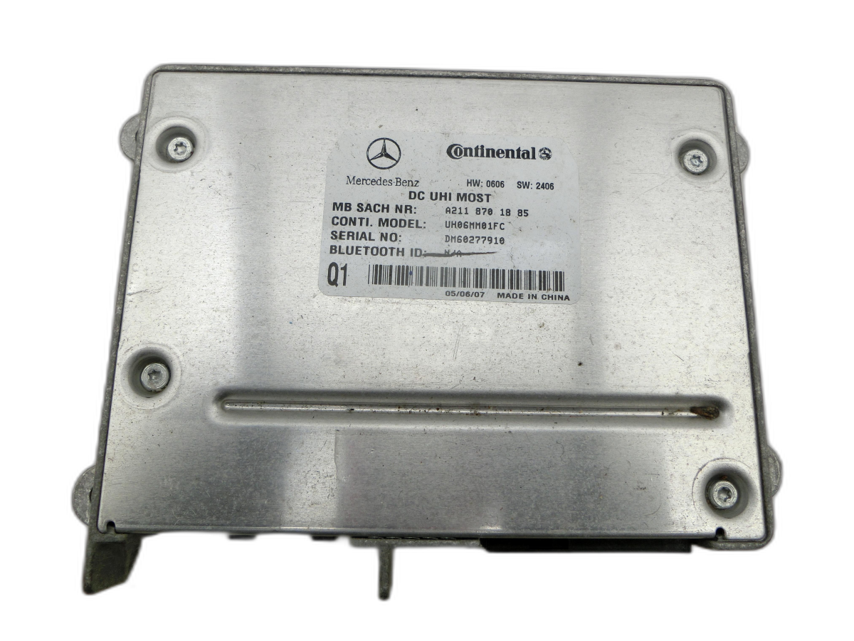 Control Unit ECU module DC UHI Most Bluetooth telephone for Mercedes W164 ML420 05-09 - Bild 1