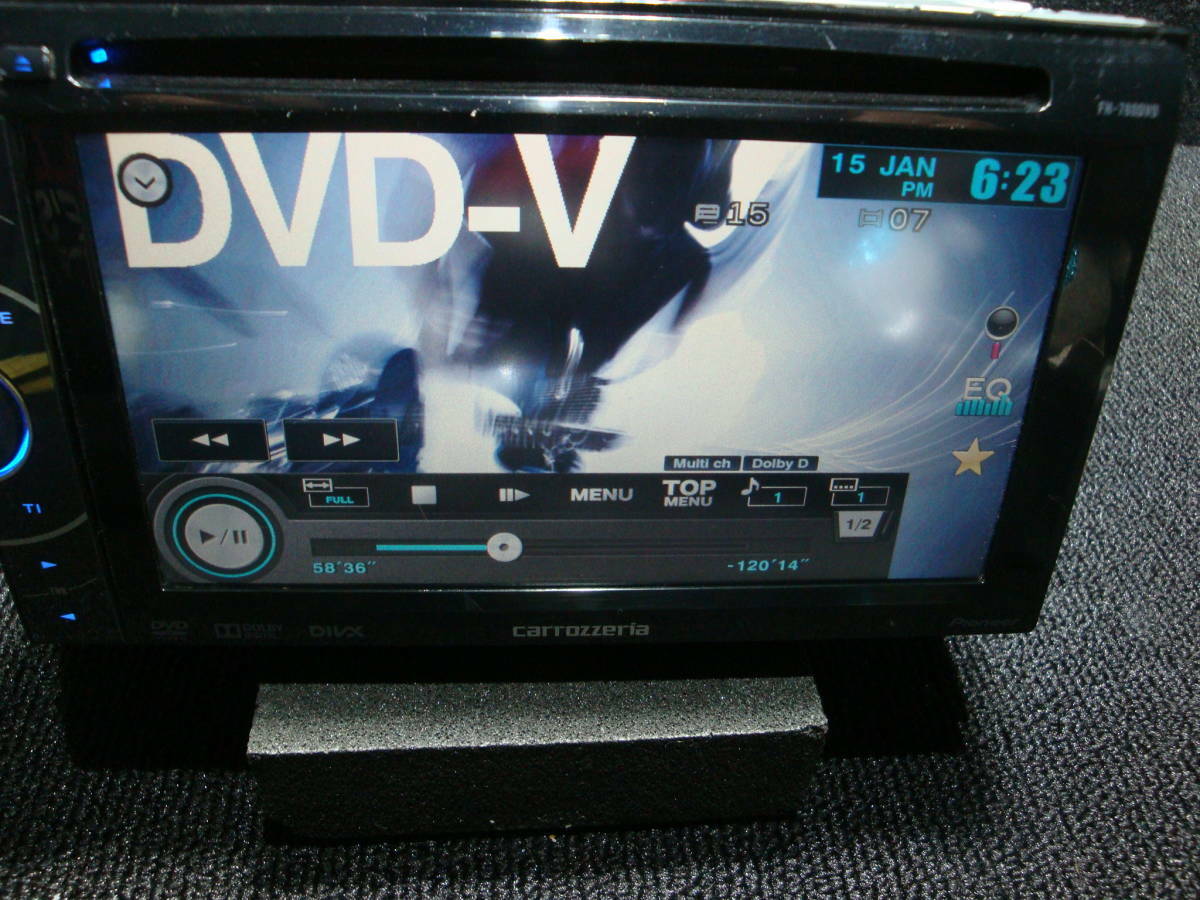 Pioneer Carrozzeria FH-780DVD Double Din Car Deck CD DVD | 2