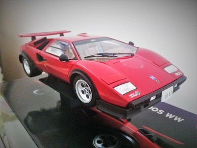 Kyosho Vintage 1/18 super rare Lamborghini Countach LP500S WW Walter Wolf