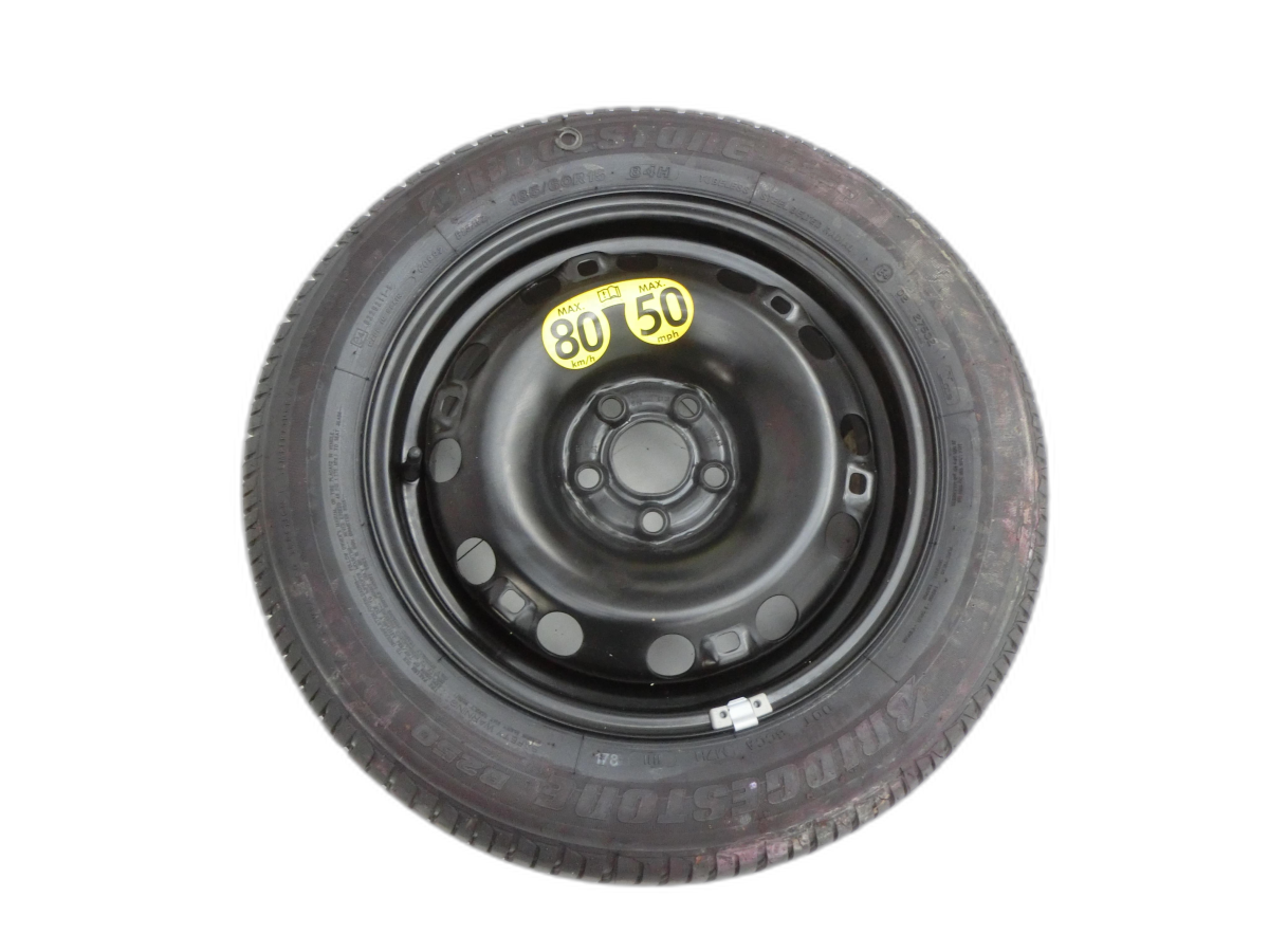 1x Rueda de repuesto completa llanta 185/60R15 5X100  Seat Ibiza IV 6J 08-12 - Bild 1