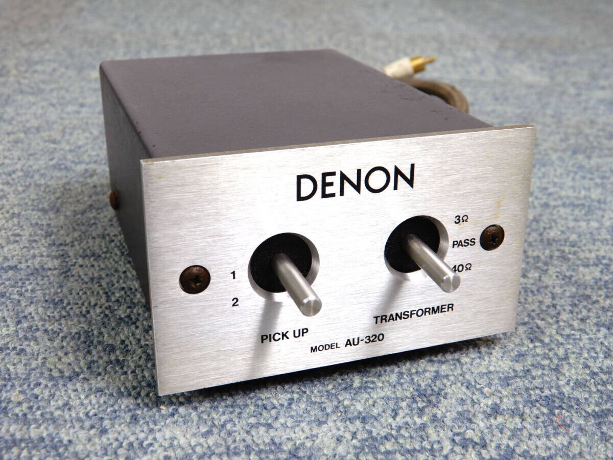 その他 DENON AU-320 Denon AU-320 Step Up Transformer In working condition | eBay