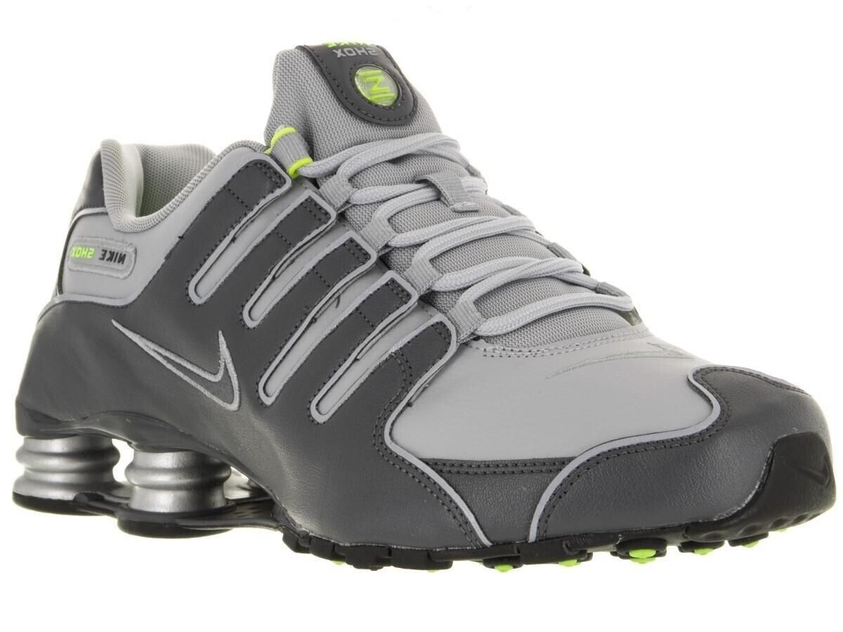 Nike Shox NZ Dark Grey Wolf Grey 378341 009 Mens Sz 8
