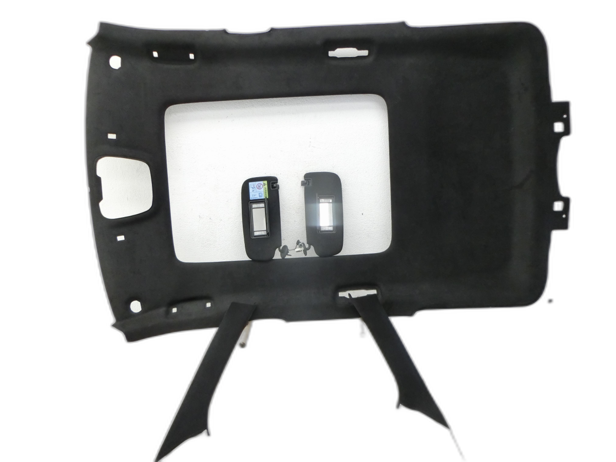 Jeep Grand Cherokee WK2 13-17  Abdeckung für Himmel Verkleidung Set Sonnenblenden Alcantara QXR R04    - Bild 1