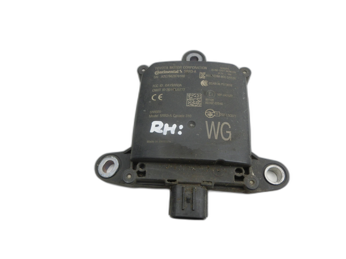 Toyota Corolla E21 18-23 Hybrid 2,0 135KW Sensor Totwinkelassistent Rechts Hinten  - Bild 1