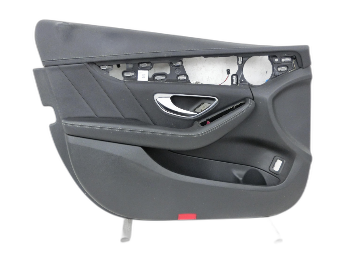Revestimiento puerta izquierda delante cuero para LIM Mercedes W205 C250 14-18 - Bild 1