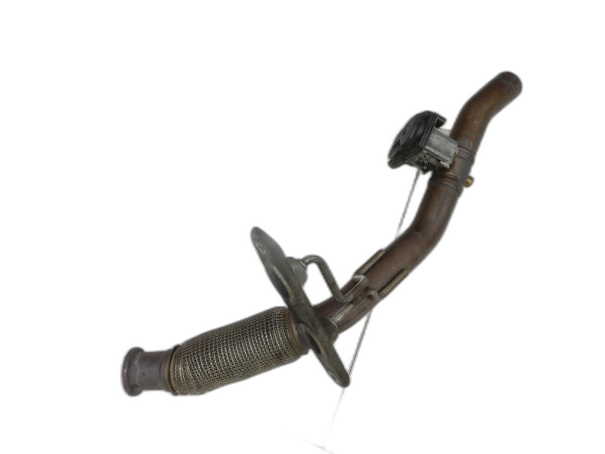 Skoda Octavia III 5E 12-17 1,6 81KW Abgasleitung AGR Rohr Leitung Flexrohr Elektr. Regelklappe  - Bild 1