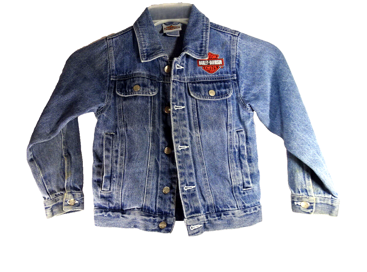 【希少】Harley Davidson ライダースジャケット BLUE Harley Davidson Blue Motorcycle Leather Jacket