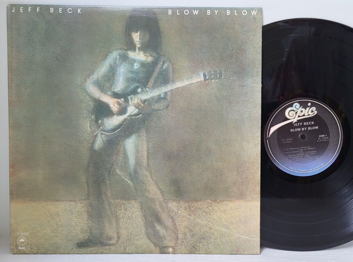 JEFF BECK Blow By Blow Vinyl LP Epic PE 33409 - Play Tested