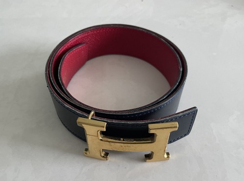 HERMES ブラック レザーベルト エトリエ ヴィンテージ aq11748 ベルト 《エトリヴィエール》 32 | Hermès - エルメス-公式サイト
