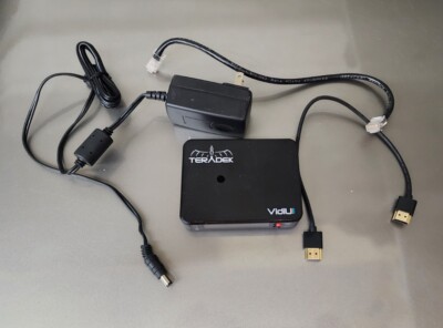 TERADEK VidiU HD LIVE STREAMING WiFi HDMI H.264 VIDEO ENCODER DEVICE with PSU