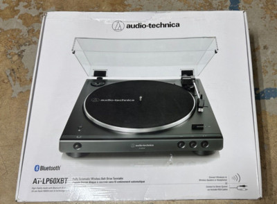 Audio-Technica AT-LP60XBT Turntable - Black.....