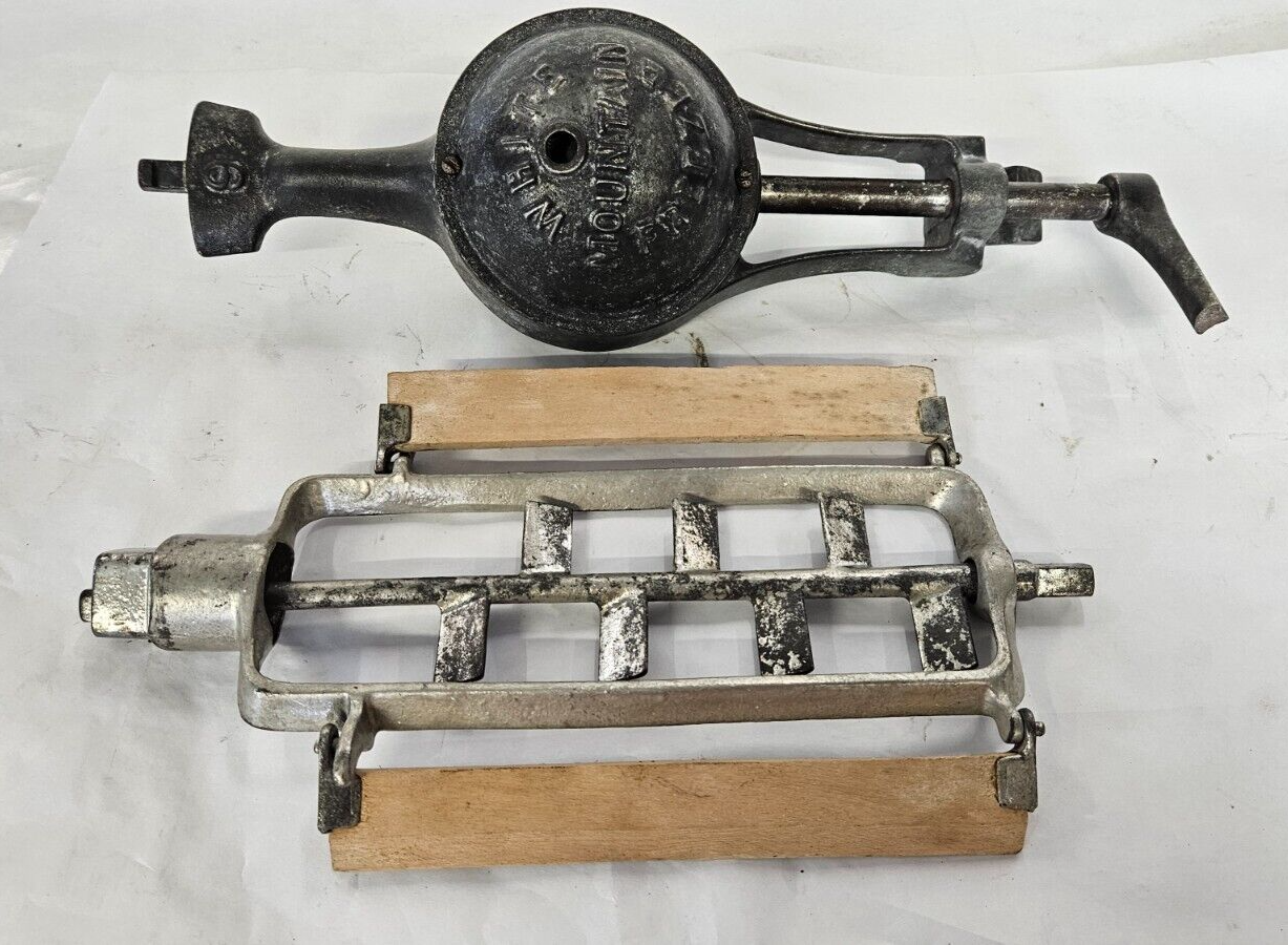 White Mountain Freezer Ice Cream Maker Crank Head and Paddle Assembly eBay